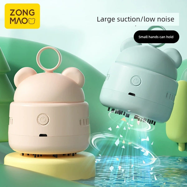 Classy Zongmao Rechargeable Desktop Vacuum Cleaner Handheld Portable Wireless Mini Electric Small Cleaner Rubber Scraps