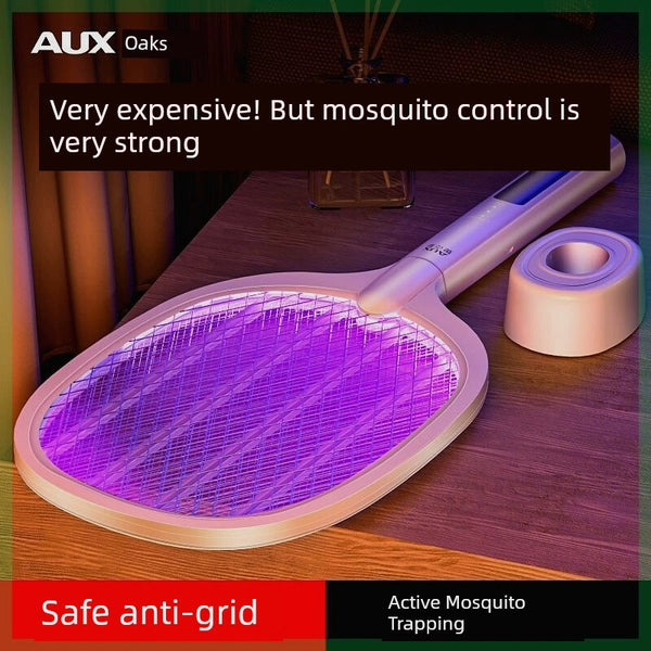 Electric Mosquito Swatter Rechargeable Home Use and Commercial Use Durable Outdoor Multifunctional Two-in-One Automatic Exterminate Mosquito Lamp 2023 New Arrival